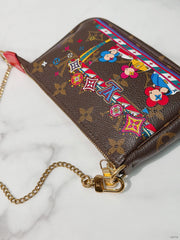 LV MINI POUCHETTE, Monogram