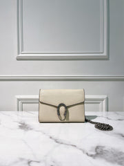 GUCCI DIONYSUS WOC, White/Silver