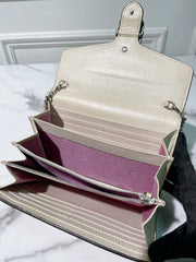 GUCCI DIONYSUS WOC, White/Silver